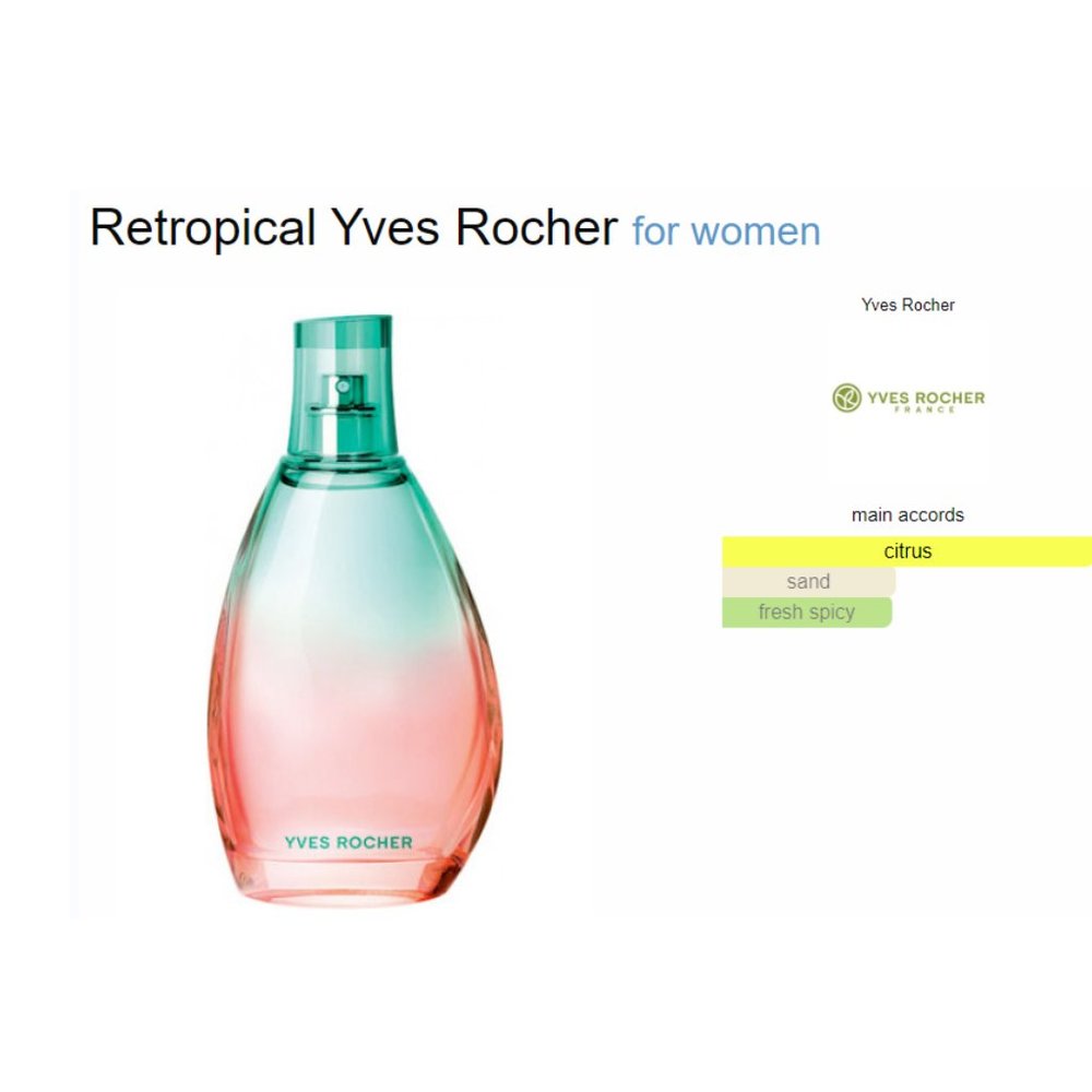 Yves Rocher Retropical - Picture 2 of 2